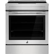 JennAir RISE 30 Inch Wide 6.2 Cu. Ft. Slide In Electric Induction Range with Air Fry and Magnetic Induction Stainless Steel