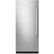 JennAir 36 Inch Wide Built-In Column Panel Kit for JennAir NOIR Refrigerators - Left Door Swing Stainless Steel
