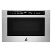JennAir 24 Inch Wide 1.2 Cu. Ft. 950 Watt Drawer Microwave with One Touch Access and Sensor Cooking Stainless Steel
