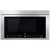 JennAir 30 Inch Wide 1.1 Cu. Ft. 900 Watt Over the Range Microwave with Air Fry Capability Stainless Steel