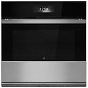JennAir Noir 30 Inch Wide Electric Single Oven with Air Fry and Easy To Use Controls PrintShield Stainless
