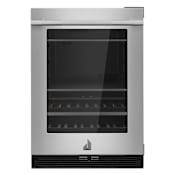 JennAir 24 Inch Wide Energy Star Certified Beverage Cooler with LED Lighting and UV Resistant Thermal Glass Pro Style