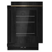 JennAir 24 Inch Wide Energy Star Rated Compact Refrigerator with Left Swing Door Panel Ready