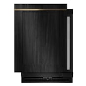JennAir 24 Inch Wide Energy Star Rated Compact Refrigerator with Right Door Swing Panel Ready