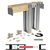 Johnson Hardware 1500HD Series 32" x 80" Pocket Door Frame Kit N/A