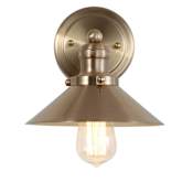 JONATHAN Y Lighting July 8" Tall LED Wall Sconce Brass Gold