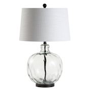 JONATHAN Y Lighting Rae 27" Tall LED Table Lamp Black