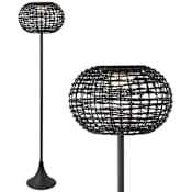 JONATHAN Y Lighting Jaemin 65" Tall LED Accent Outdoor Lamp Black