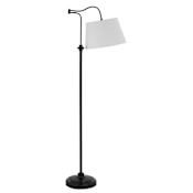 JONATHAN Y Lighting Jason 69" Tall LED Swing Arm Floor Lamp Oil Rubbed Bronze