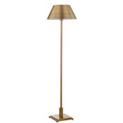 JONATHAN Y Lighting Roxy Single Light 60" Tall LED Buffet Floor Lamp Brushed Brass