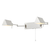 JONATHAN Y Lighting Arlo 2 Light 5" Tall LED Wall Sconce Nickel