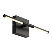 JONATHAN Y Lighting Makena 16-1/4" Wide Wall Sconce Black