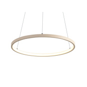 JONATHAN Y Lighting Brice 16" Wide LED Pendant Beige