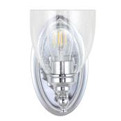 JONATHAN Y Lighting JYL Marais Single Light 9" Tall LED Bathroom Sconce Chrome
