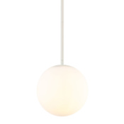JONATHAN Y Lighting Bleecker 8" Wide LED Mini Pendant Almond