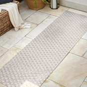 JONATHAN Y Lighting South Beach 2' x 8' Polypropylene Moroccan & Tribal and Trellis Indoor/Outdoor Runner Beige