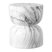 JONATHAN Y Lighting Zakhai 13" Wide Ceramic Garden Stool White / Gray
