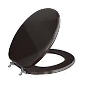 Jones Stephens DARK BROWN W/PIANO FINISH W/CHR HNG RND Dark Brown Oak