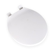 Jones Stephens STD PLASTIC CFWC WHITE RND White