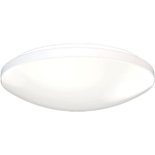 Juno Lighting FMLR 11" Wide Switchable Color Temperature LED Flush Mount Bowl Ceiling Fixture White / Black