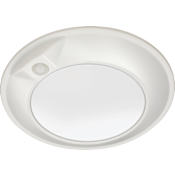 Juno Lighting Contractor Select JSBT 8" Wide Switchable CCT Integrated LED Surface Mount Light with Motion Sensor White