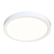 Juno Lighting SlimForm 8" Wide Selectable Color Temperature Integrated LEDSurface Mount Downlight (120-277V) White