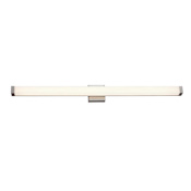 Justice Design Group Mio 48" Wide 3000K LED Wall Sconce Brushed Nickel