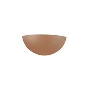 Justice Design Group Ambiance 5" Tall Wall Sconce Adobe