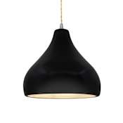 Justice Design Group Radiance 12" Wide LED Pendant Carbon Matte Black / Brushed Nickel