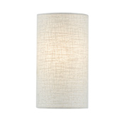 Justice Design Group 10" Tall Wall Sconce Cream