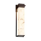 Justice Design Group LumenAria 24" Tall LED Outdoor Wall Sconce Dark Bronze
