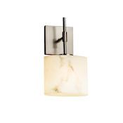 Justice Design Group LumenAria 6.5" Union 1 Light ADA Compliant Wall Sconce Brushed Nickel