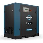 Kaishan 5 HP 125 Max PSI Stationary Electric (230 Volt 3 Phase) Tankless Rotary Air Compressor N/A