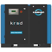 Kaishan 20 HP 135 Max PSI Stationary Electric (230 Volt 3 Phase) Direct Drive Tankless Rotary Air Compressor N/A