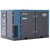 Kaishan 75 HP 29.9 Max PSI Stationary Electric (460 Volt 3 Phase) Variable Speed Vacuum Pump Tankless Rotary Air Compressor N/A