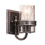 Kalco Bexley 1 Light Bathroom Sconce Vintage Iron