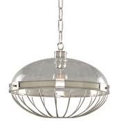 Kalco Montauk 16" Wide Pendant Polished Nickel