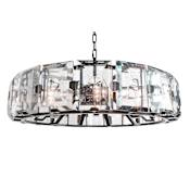 Kalco Giada 9 Light Pendant Dark Bronze