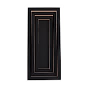 Kalco Chrysler 20" Tall LED Wall Sconce Matte Black