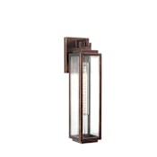 Kalco Chester Outdoor 20" Tall Outdoor Wall Sconce Copper Patina