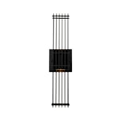 Kalco Drew 19" Tall ADA LED Outdoor Wall Sconce Matte Black