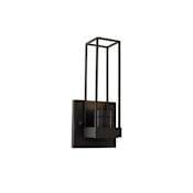 Kalco Eames 11" Tall ADA LED Outdoor Wall Sconce Matte Black