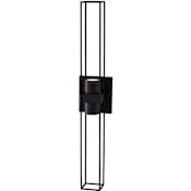 Kalco Eames 30" Tall LED Outdoor Wall Sconce Matte Black