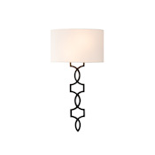 Kalco Chateau 2 Light 24" Tall Wall Sconce Heirloom Bronze