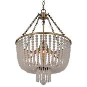 Kalco Esperanza 16" Wide Pendant Brushed Champagne Gold