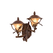 Kalco Ponderosa Outdoor 2 Light Wall Sconce Ponderosa