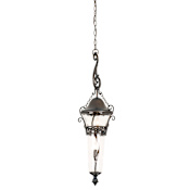 Kalco Anastasia Outdoor 2 Light 12" Wide Outdoor Pendant Burnished Bronze