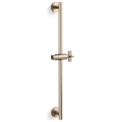 Kallista One 26" Slide Bar with Adjustable Hand Shower Holder Brushed Bronze