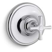 Kallista Bellis Pressure Balance Valve Cross Handle Chrome