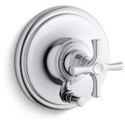 Kallista Bellis Pressure Balance Valve with Diverter Cross Handle Chrome